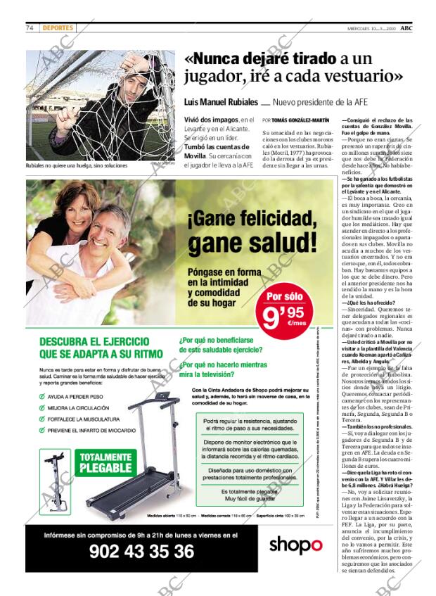 ABC MADRID 10-03-2010 página 74