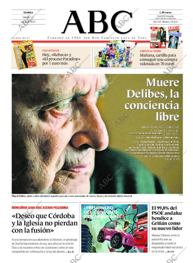 ABC CORDOBA 13-03-2010 página 1