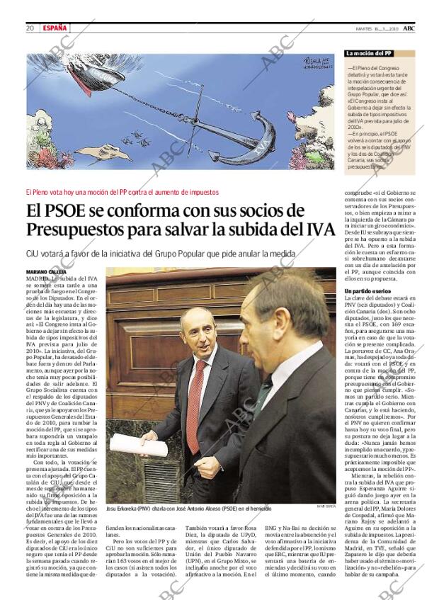ABC MADRID 16-03-2010 página 20