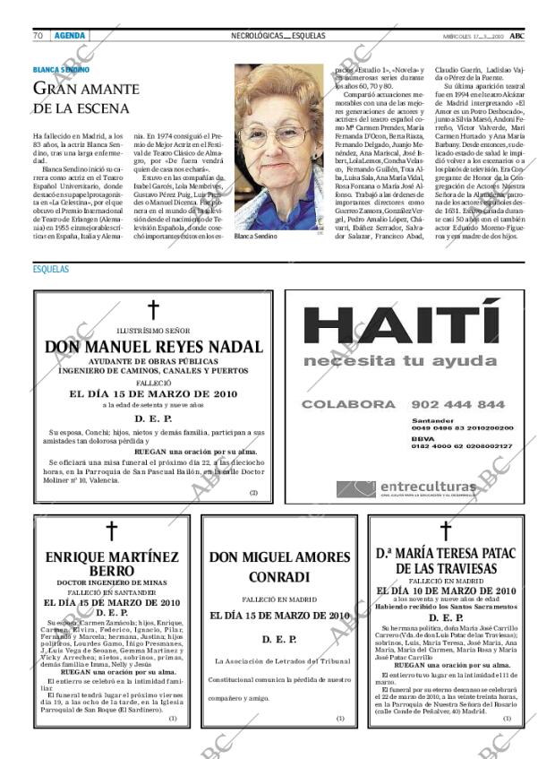 ABC MADRID 17-03-2010 página 70