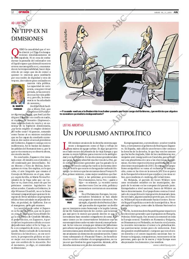 ABC MADRID 18-03-2010 página 12
