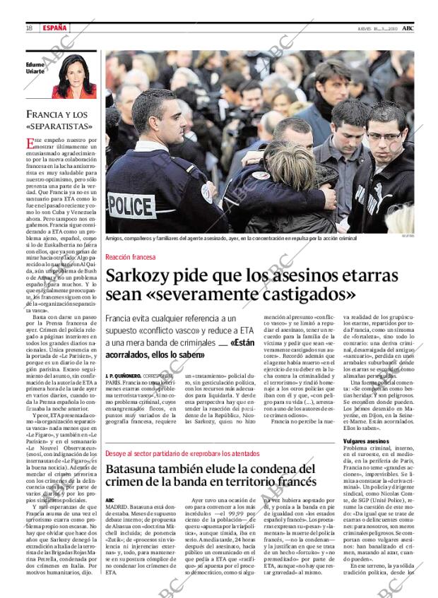 ABC MADRID 18-03-2010 página 18