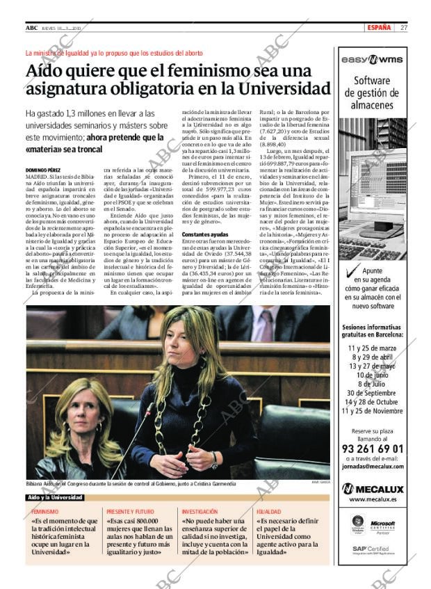 ABC MADRID 18-03-2010 página 27