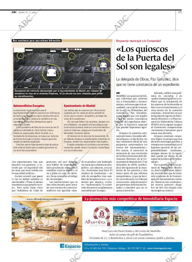 ABC MADRID 18-03-2010 página 45