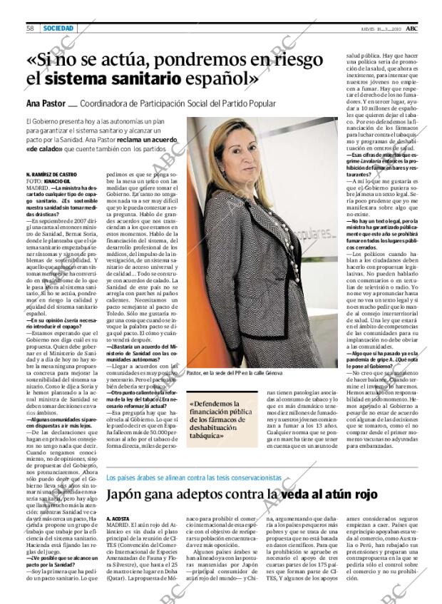 ABC MADRID 18-03-2010 página 58