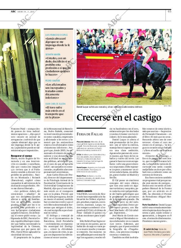 ABC MADRID 18-03-2010 página 65