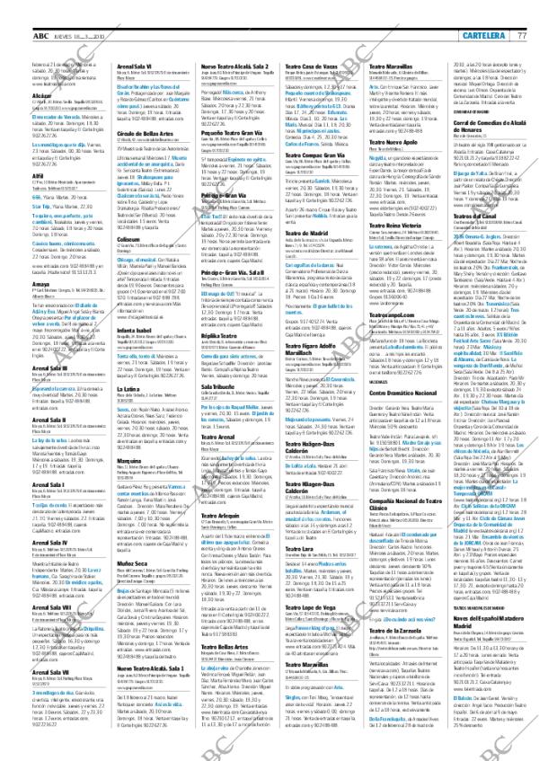 ABC MADRID 18-03-2010 página 77