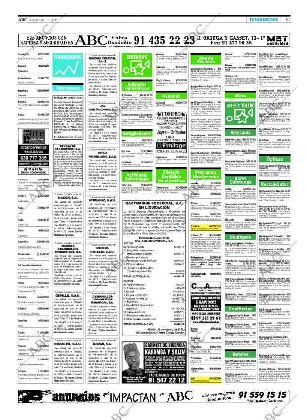 ABC MADRID 18-03-2010 página 81