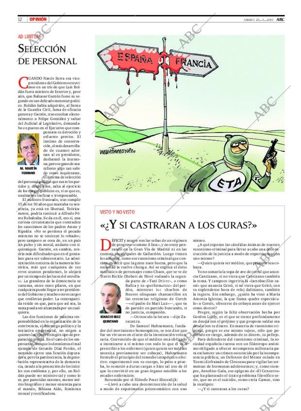 ABC MADRID 20-03-2010 página 12