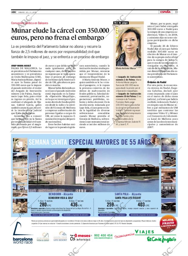 ABC MADRID 20-03-2010 página 19