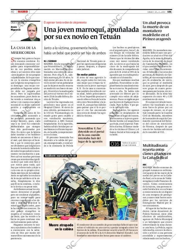 ABC MADRID 20-03-2010 página 40