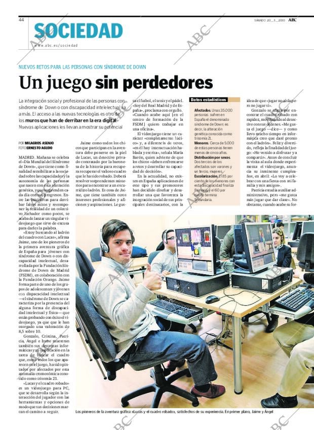 ABC MADRID 20-03-2010 página 44