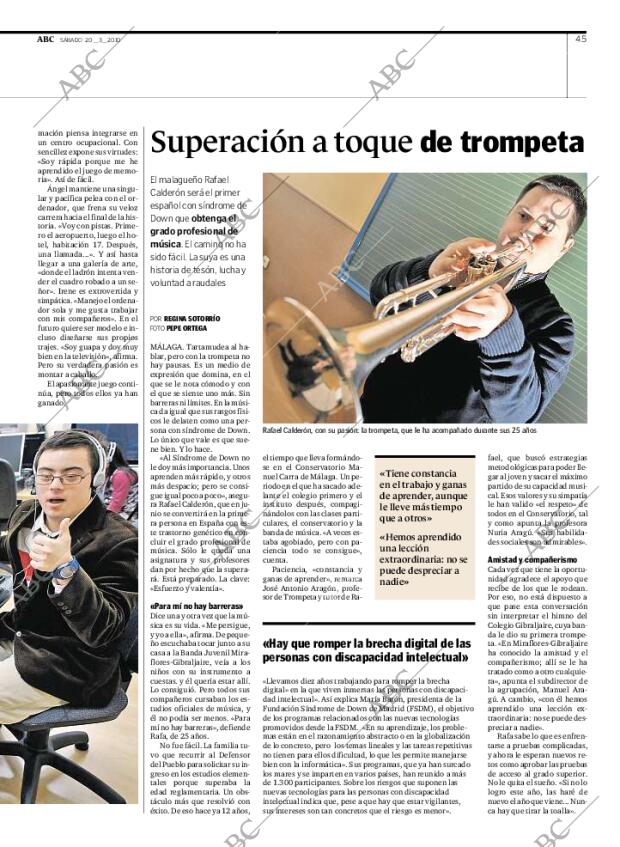 ABC MADRID 20-03-2010 página 45