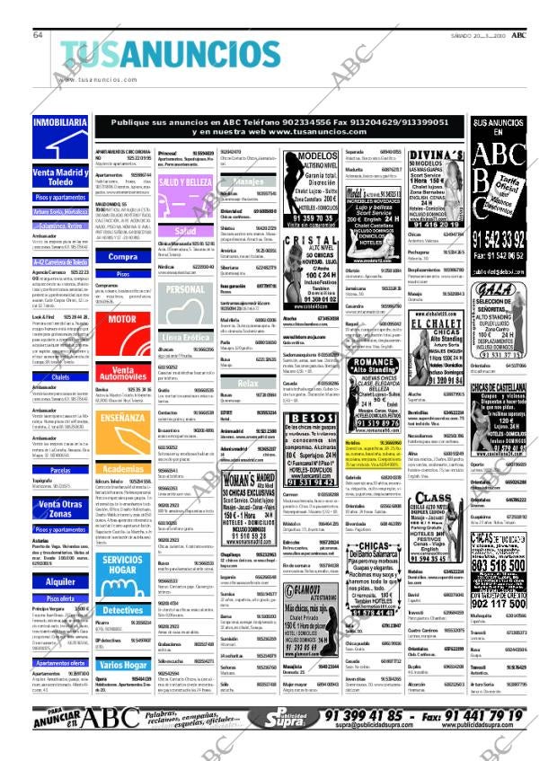 ABC MADRID 20-03-2010 página 64