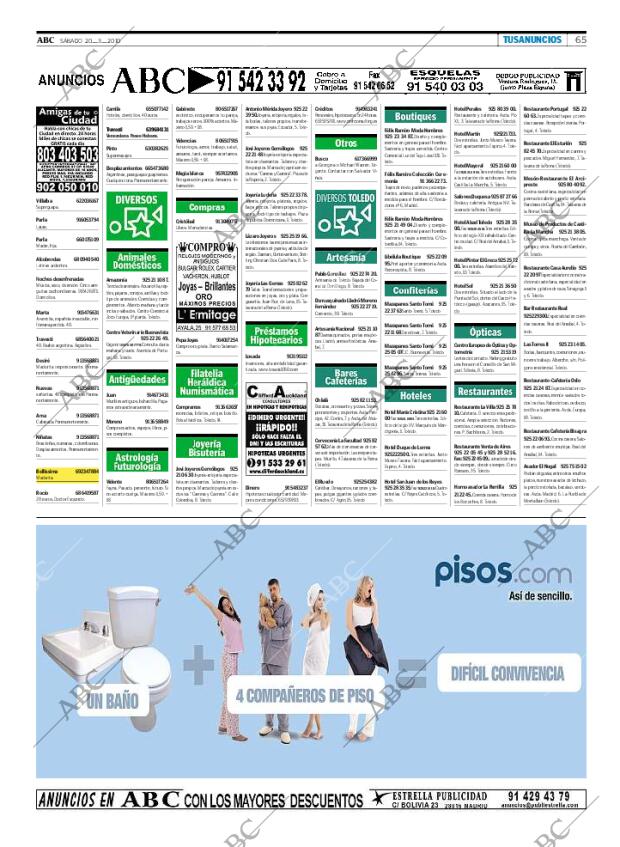 ABC MADRID 20-03-2010 página 65