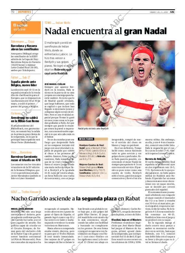 ABC MADRID 20-03-2010 página 70