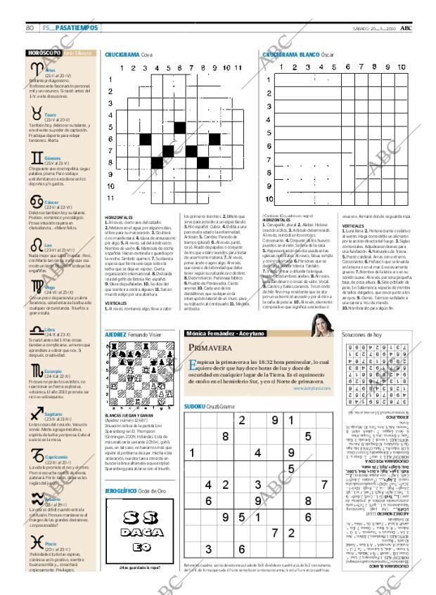 ABC MADRID 20-03-2010 página 80