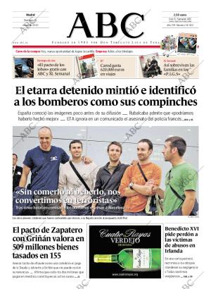 ABC MADRID 21-03-2010 página 1