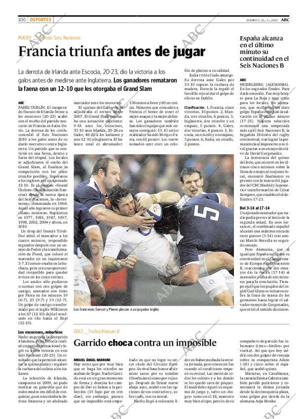 ABC MADRID 21-03-2010 página 100