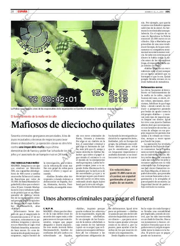 ABC MADRID 21-03-2010 página 28