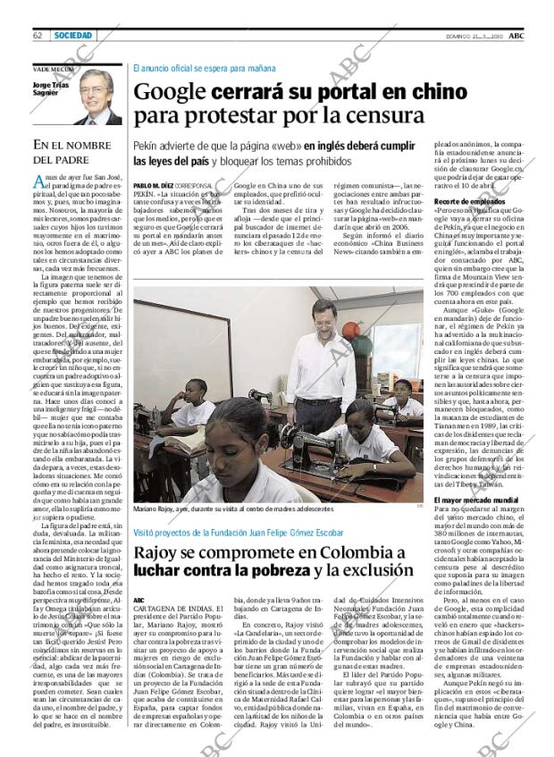 ABC MADRID 21-03-2010 página 62