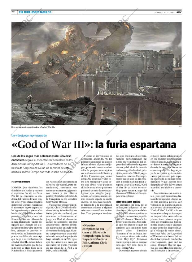 ABC MADRID 21-03-2010 página 72