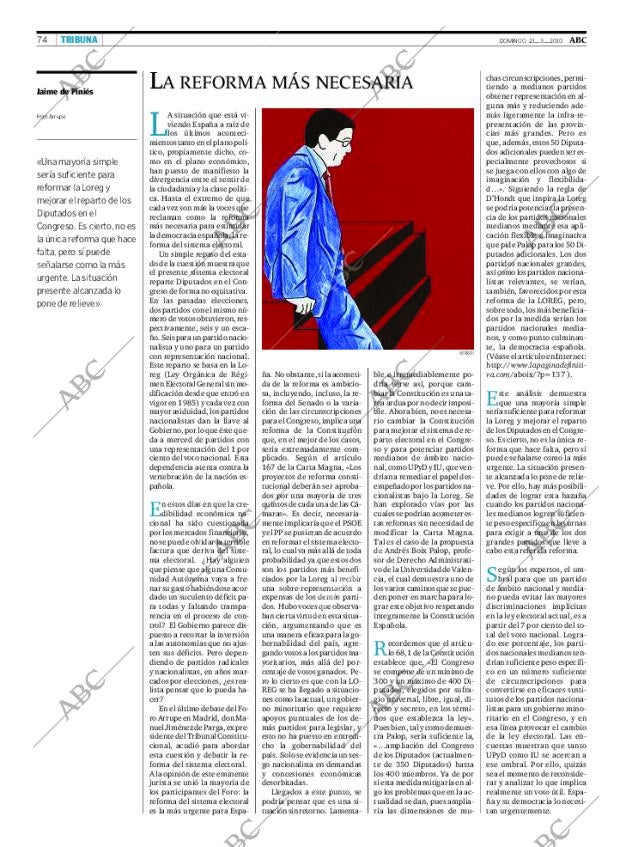 ABC MADRID 21-03-2010 página 74