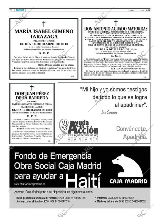 ABC MADRID 21-03-2010 página 78