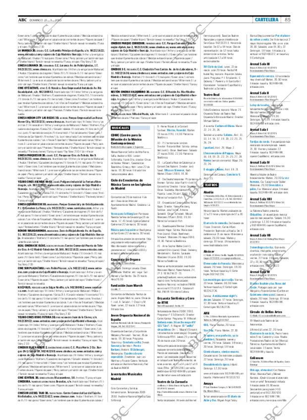 ABC MADRID 21-03-2010 página 85