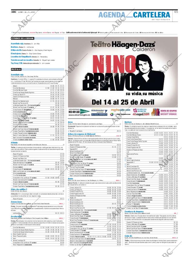 ABC MADRID 22-03-2010 página 65