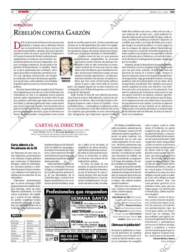 ABC MADRID 23-03-2010 página 14