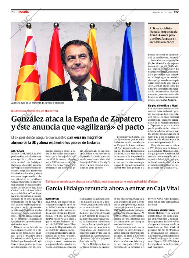 ABC MADRID 23-03-2010 página 20