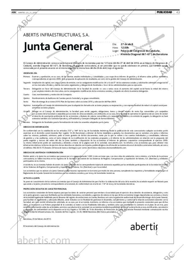 ABC MADRID 23-03-2010 página 43