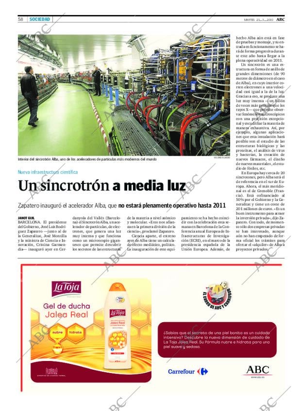 ABC MADRID 23-03-2010 página 58