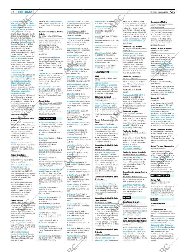 ABC MADRID 23-03-2010 página 74