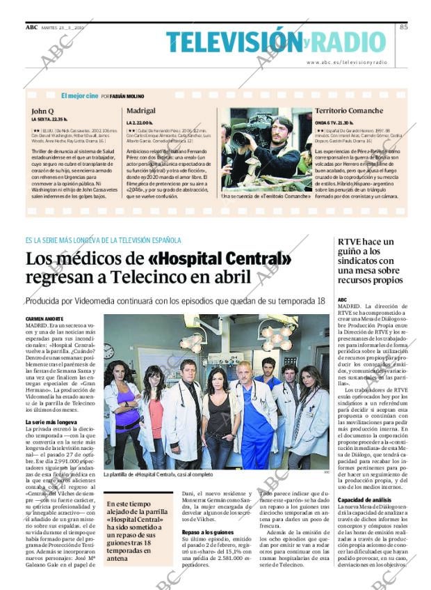 ABC MADRID 23-03-2010 página 85