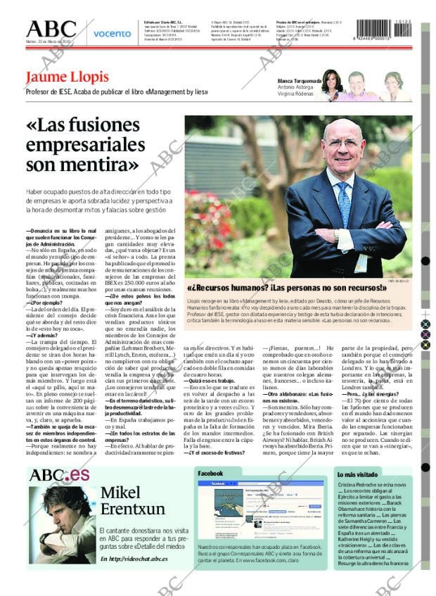 ABC MADRID 23-03-2010 página 88
