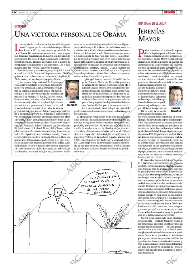 ABC MADRID 25-03-2010 página 13