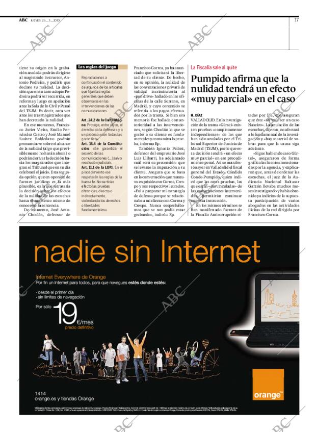 ABC MADRID 25-03-2010 página 17