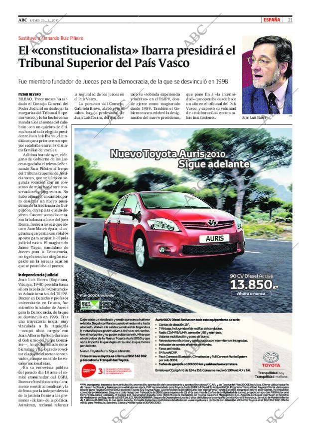 ABC MADRID 25-03-2010 página 21