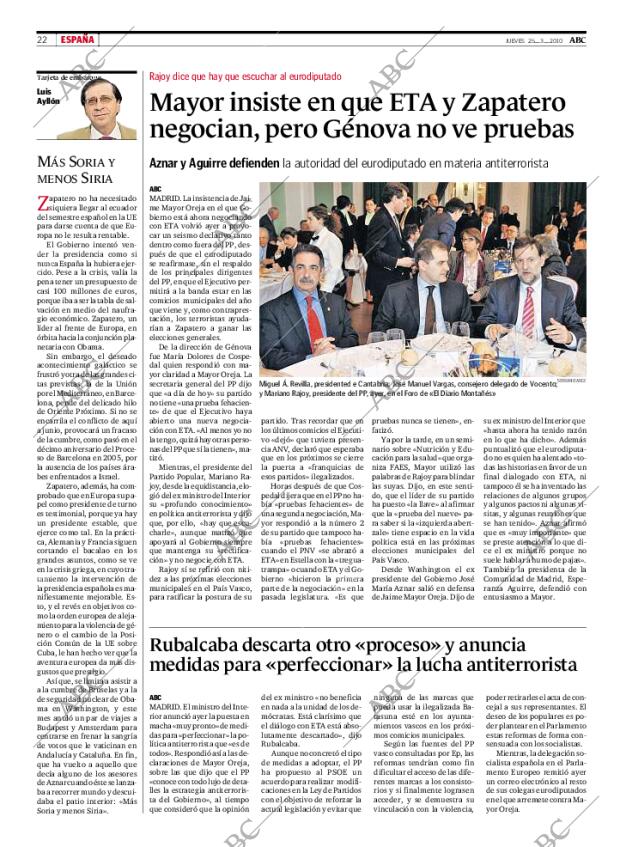 ABC MADRID 25-03-2010 página 22