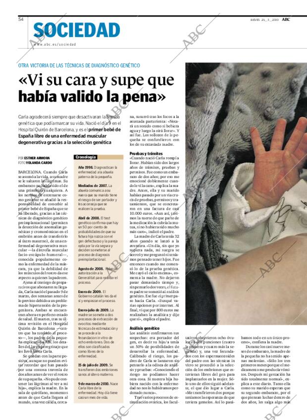 ABC MADRID 25-03-2010 página 54