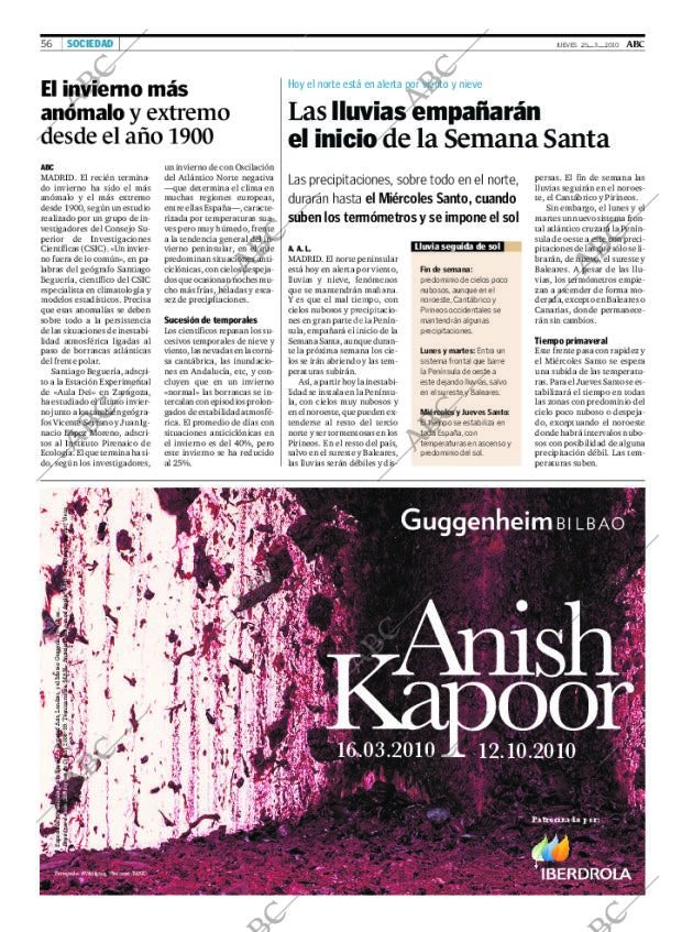 ABC MADRID 25-03-2010 página 56
