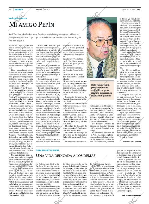 ABC MADRID 25-03-2010 página 64
