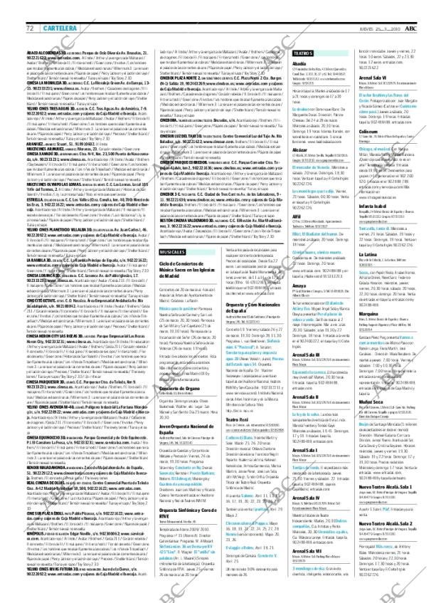 ABC MADRID 25-03-2010 página 72