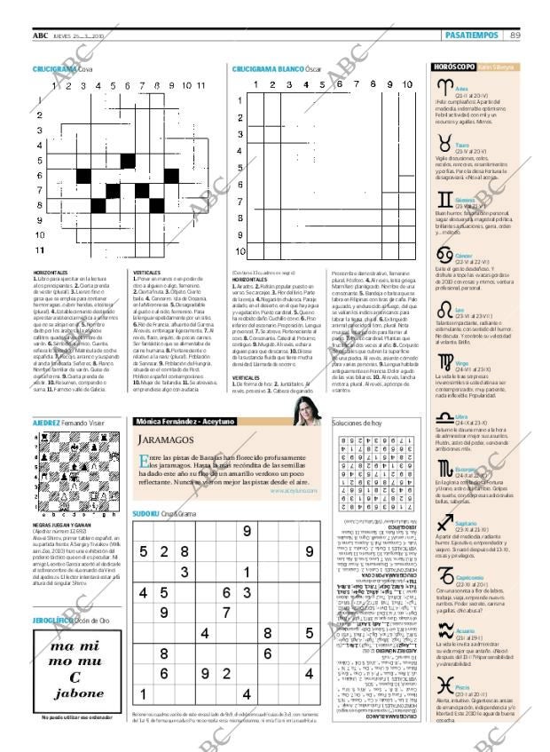 ABC MADRID 25-03-2010 página 89
