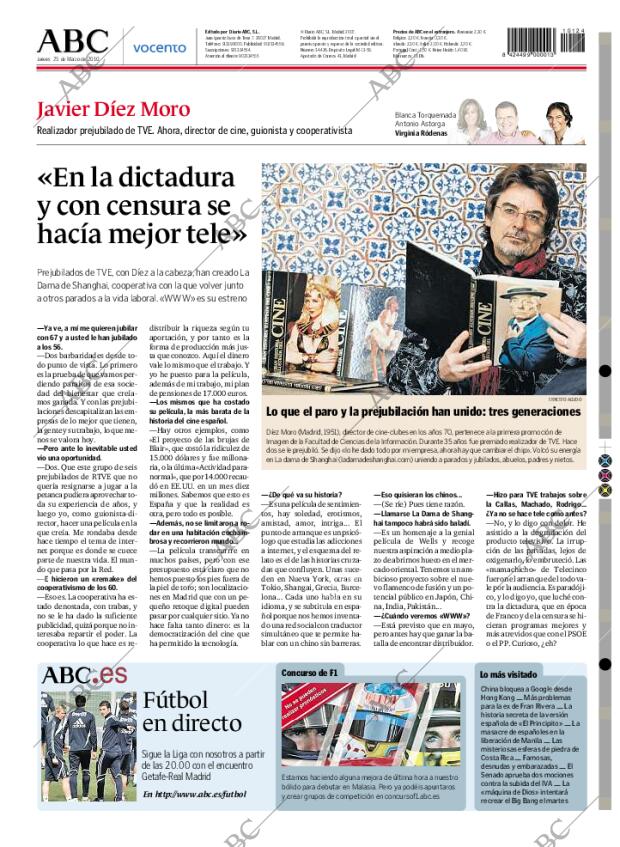 ABC MADRID 25-03-2010 página 96