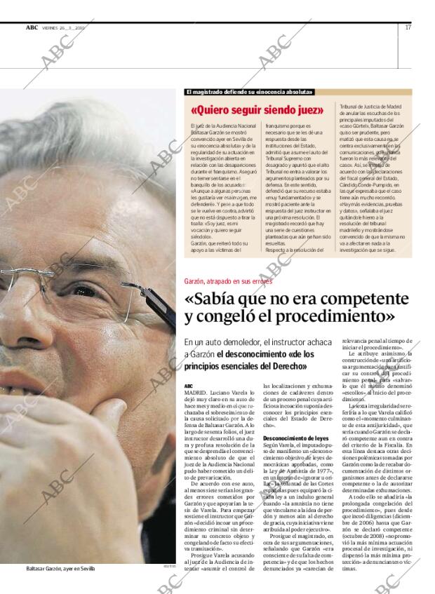 ABC MADRID 26-03-2010 página 17