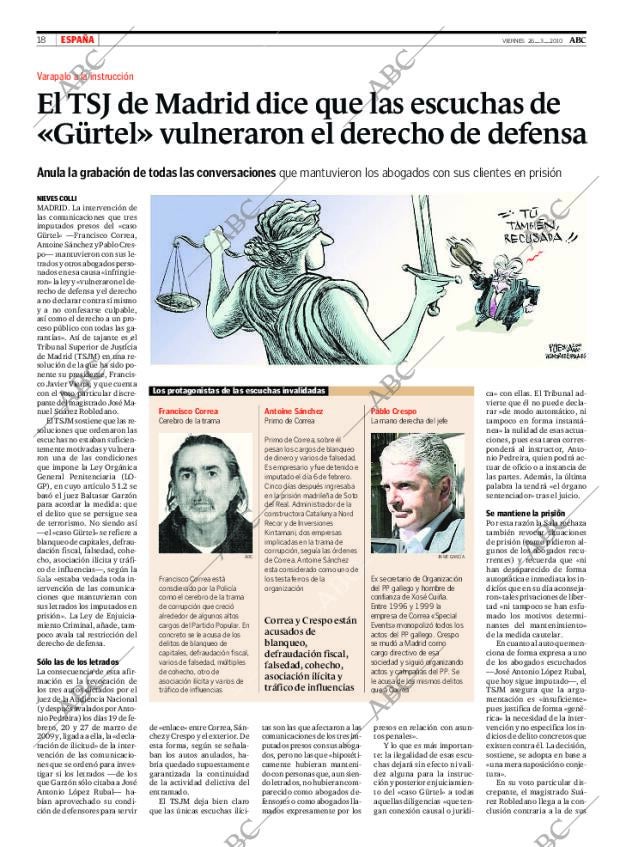 ABC MADRID 26-03-2010 página 18