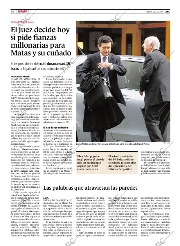ABC MADRID 26-03-2010 página 20